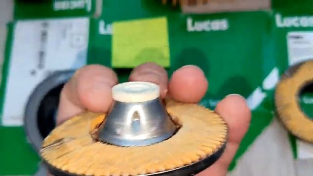 Распил масляного фильтра LUCAS LFOS101 смотреть онлайн