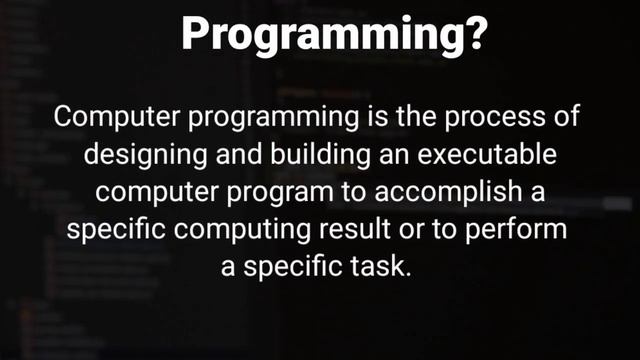 Introduction to Programming Languages? what is programming? programming languages? and program? смотреть онлайн