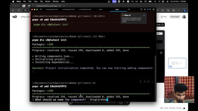Generate cool React components using AI! Trying out v0 by Vercel! смотреть онлайн