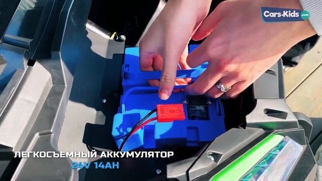Самый мощный детский Багги 24V до 15 км\ч смотреть онлайн