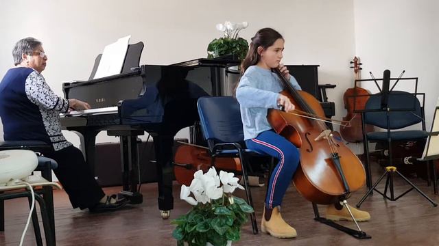 Lilah Ben Adon - Cello, Conservatory Rehovot, Jan 2019 смотреть онлайн