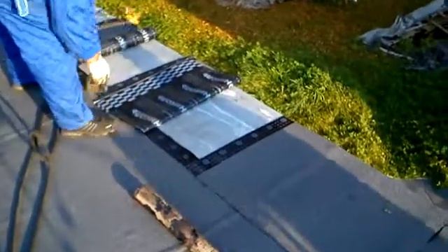 Гидроизоляция металлической кровли на Вагончике смотреть онлайн