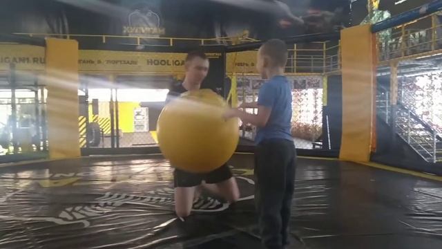 Маркин. Д.Н.Тула. Клуб ХУЛИГАН. Тренировка с детьми 4-6 лет. 15 февраля 2019 г. смотреть онлайн