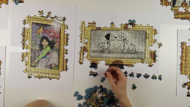 9000 PIECE Disney Museum Puzzle by Ravensburger - FULL TIME LAPSE смотреть онлайн