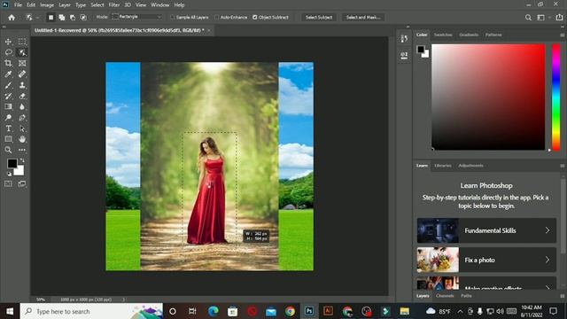 How to edit photos with Photoshop CC pt 7 смотреть онлайн