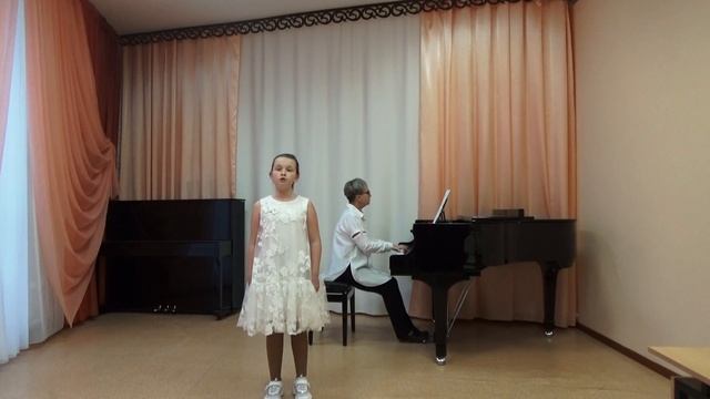 Проценко Екатерина_9 лет муз И. Хрисаниди, сл. М. Бородицкой .Про длинные косы смотреть онлайн