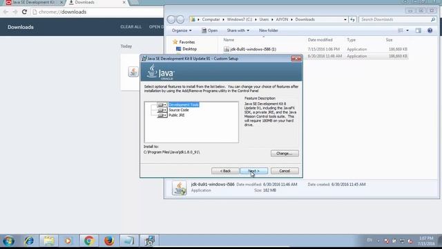 วิธีการติดตั้ง JDK 8 on Windows 7 смотреть онлайн