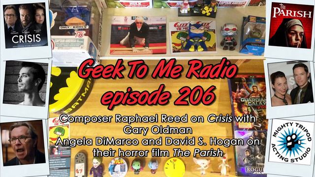 206-Composer Raphael Reed on “Crisis” w Gary Oldman-Angela DiMarco & David S. Hogan on “The Parish” смотреть онлайн