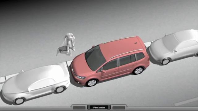 Volkswagen Touran Animation Park Assist 2 0 смотреть онлайн