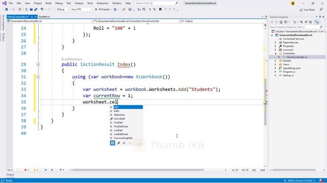 Excel Report Generate and Download within 5 minutes | ASP.NET Core [ClosedXML] смотреть онлайн