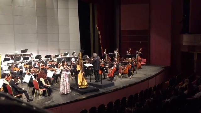 Mozart flute and harp concerto op.299 second movement смотреть онлайн