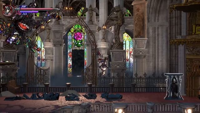 Bloodstained Craft work boss fight unlock giant hand skill RotN смотреть онлайн
