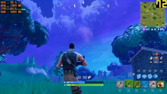 Fortnite Battle Royale | i3-6100 + GTX 950 [1080p 60fps] смотреть онлайн