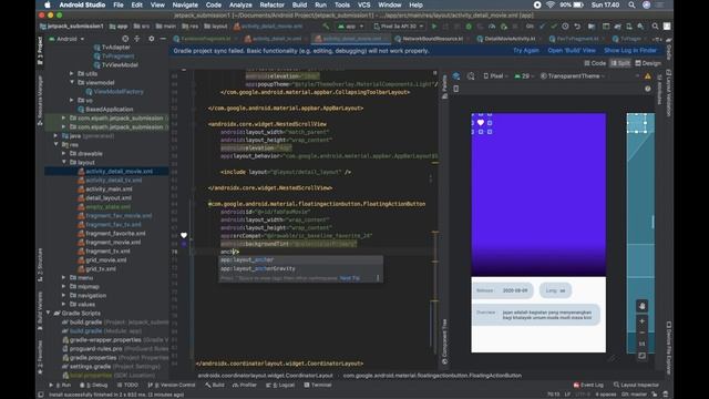 How to Collapse Floating Action Button on Nested ScrollView - Tips смотреть онлайн