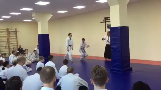 А.Токаревич (ки-айкидо; г.Хабаровск) Дальневосточный Рождественский конгресс по Айкидо 05.01.2018 смотреть онлайн