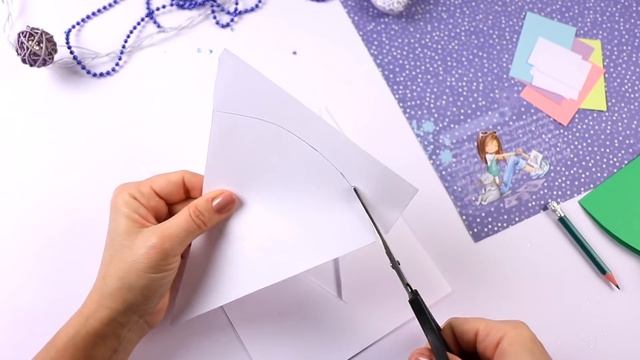 Ёлочка с подарками - 3Д Открытка на Новый Год из бумаги своими руками смотреть онлайн