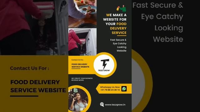 We make a Website for your Food Delivery Service #shorts #shortvideo смотреть онлайн