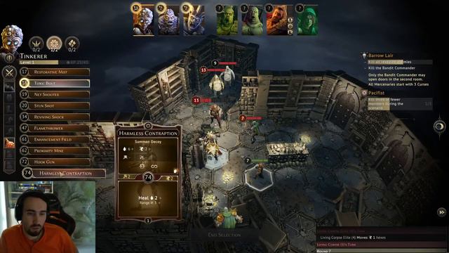 Трудная Мрачная Гавань. Сценарий 2. Подземное логово. Босс! Hard Gloomhaven. Scenario 2. Boss! смотреть онлайн