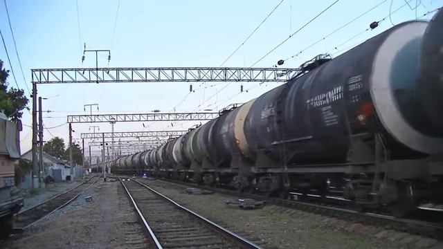 РЖД ЭП1М-729, 2ТЭ116-894 "Трансойл" смотреть онлайн