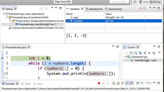 CSE114 Lab 20150921 Breakpoints Debugger смотреть онлайн