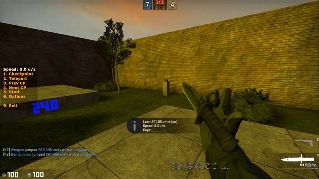 CS:GO KZ Long Jump tutorial. смотреть онлайн