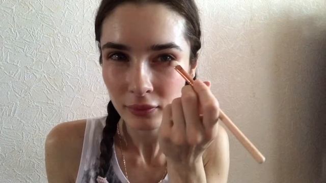 Fresh summer make-up without tone. смотреть онлайн