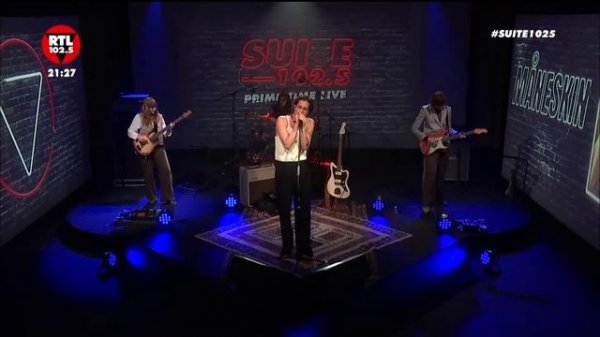 Måneskin RTL 102.5 Full performance live