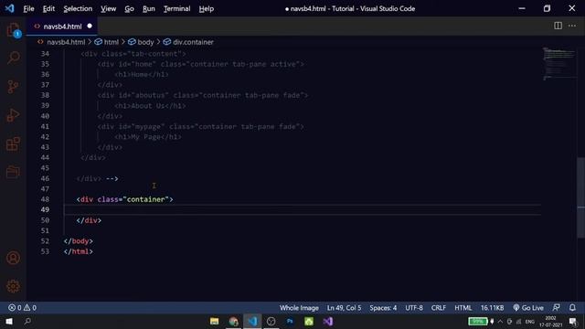 #0061 - Let's make a Nav and Forms in Bootstrap 4 | Hindi Coding Club смотреть онлайн