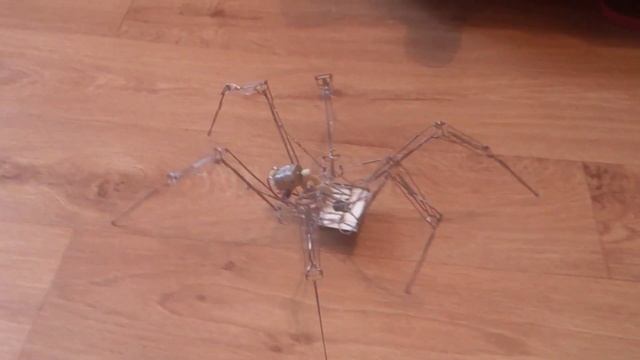 Паук из проволоки.