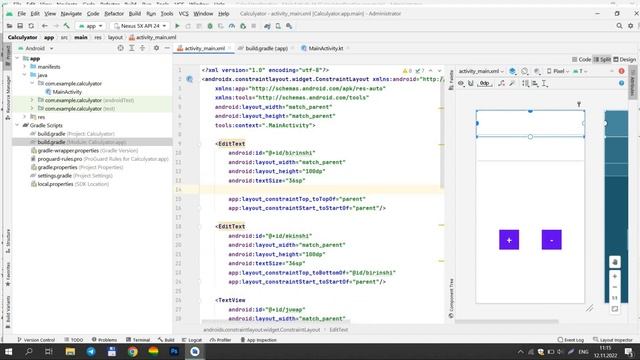 Android Studioda apiwayi kalkulyator Kotlin tilinde #kotlin #android #qaraqalpaqsha #programming смотреть онлайн