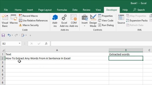 How To Extract Any Words From A Sentence In Excel смотреть онлайн
