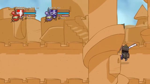 Castle Crashers - Прохождение Часть 4 (PC) смотреть онлайн