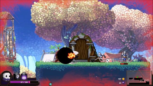 Skul: The Hero Slayer Gameplay (PC HD) [1080p60FPS] смотреть онлайн