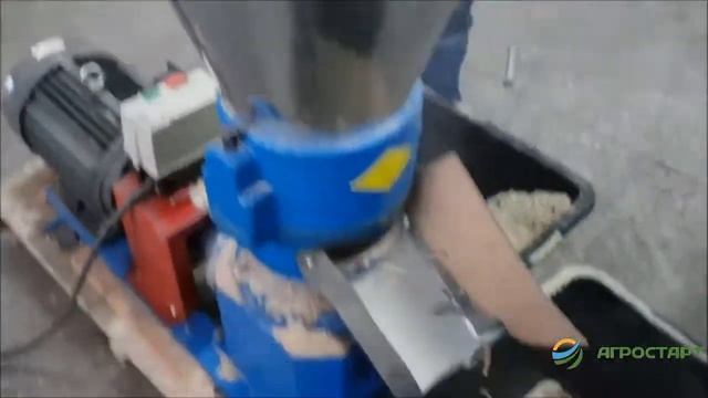 Мощный гранулятор ZLSP-200. Обзор гранулирование опилок. Агростарт смотреть онлайн
