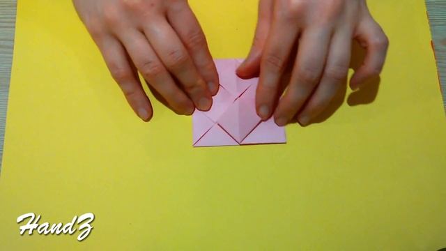 Easy Origami Heart. Beautiful gift heart. Оригами - Сердечко. смотреть онлайн