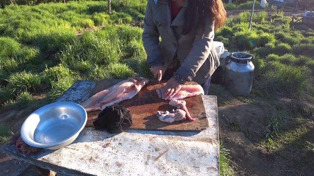 Весенняя охота на уток на Севере Якутии. часть 3 В гостях у местных отшельников. смотреть онлайн