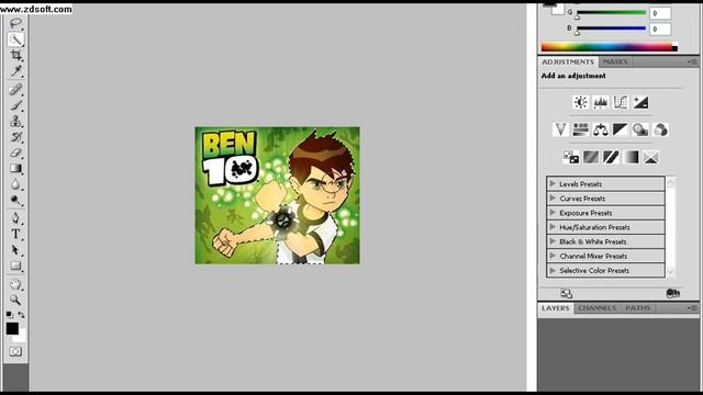 Tutorial como recortar uma imagem facil no photoshop CS4 смотреть онлайн