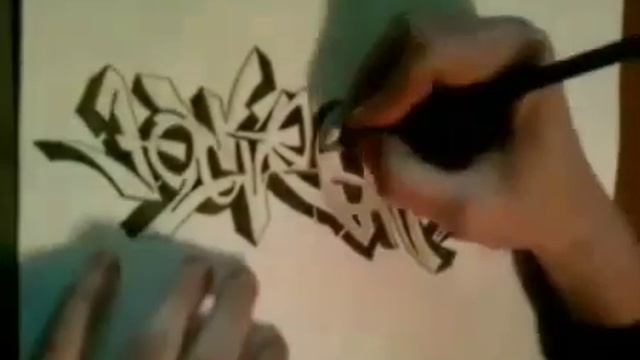 Как рисовать граффити (часть 1).mp4 смотреть онлайн