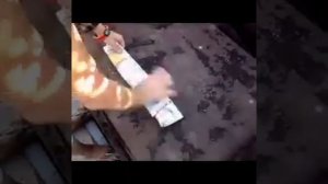Дымовая шашка из аммиачной селитры