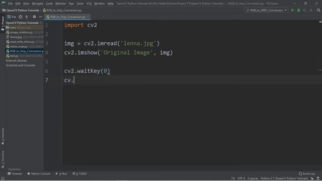 OpenCV Python Tutorial 5 - How to Convert RGB to Grayscale Image in OpenCV Python смотреть онлайн