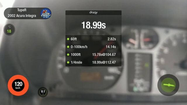 PAJERO IO ACCELERATION 0-100 402m Dragi Perfomans смотреть онлайн