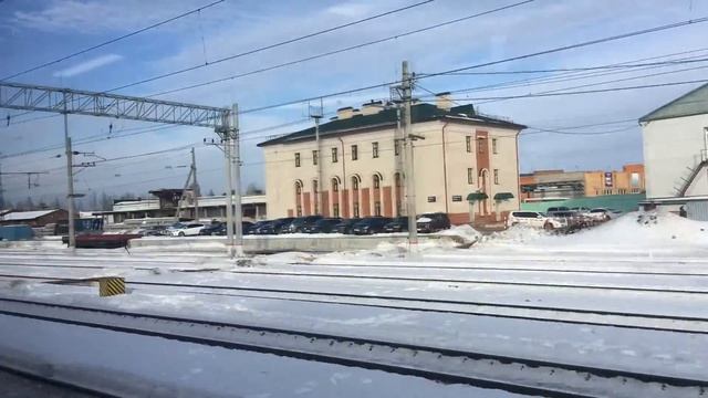 Москва-Тверь на "Ласточке" / Ride by Lastochka suburban train смотреть онлайн