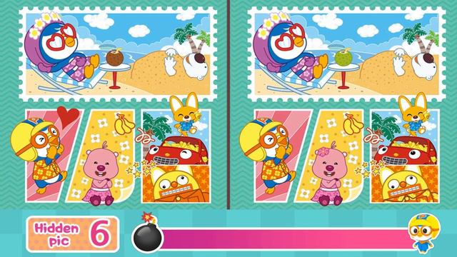 Pororo Sticker | Popular Game EP03 | Pororo Play | Pororo The Little Penguin | KIGLE GAMES