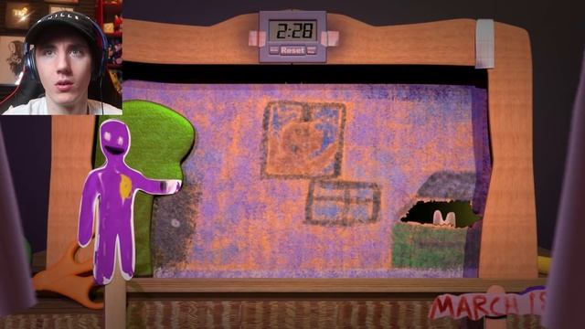THIS IS CRAZY! PURPLE MANS STORY! || FNAF Dormitabis Cardboard Theatre смотреть онлайн