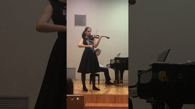 Орехова Полина. Г.Венявский, Этюд-каприс №2, Op.18