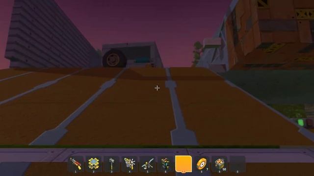 scrap mechanic survival - Машина без двигателя, система полива. смотреть онлайн