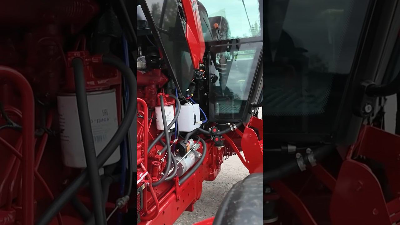 Под капотом нового 82.3 #фермер #tractor #новыйбеларус #agriculture #shorts смотреть онлайн
