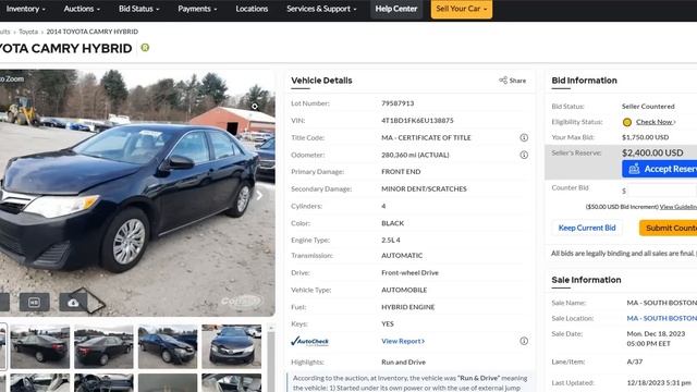 Бин чанди савдо мешаван Toyta Camry, Hyundai Elantra GT Sport, Hyundai Sonata Аукцион Copart США смотреть онлайн