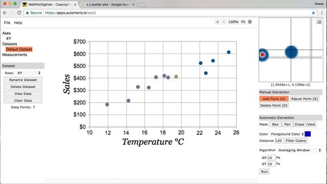 Extracting points from a Graph (X-Y Plot) to use in Excel смотреть онлайн