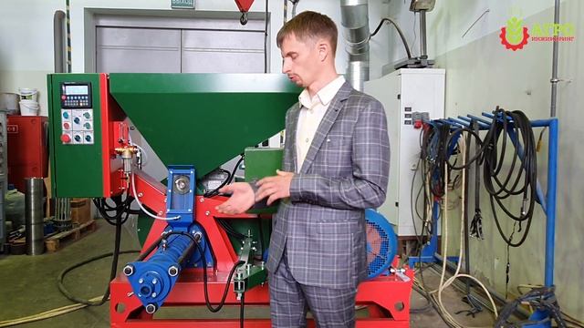 Экструдер ES-500 для производства кормов . Технический обзор самой популярной модели. смотреть онлайн